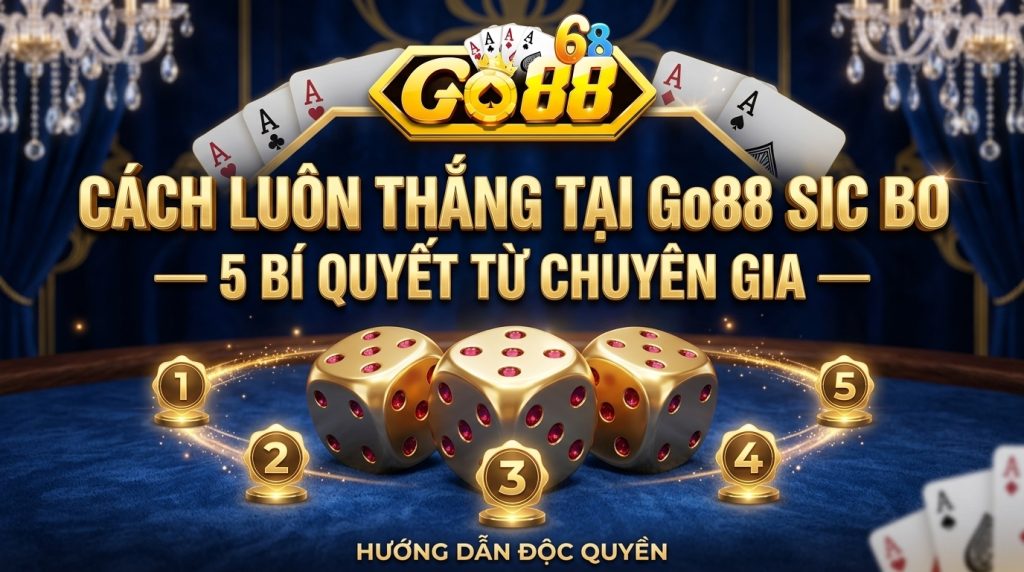 Cách soi cầu tài xỉu Go88 luôn thắng - 5 Bí kíp từ cao thủ go88 cach xem cau tai xiu go88 luon thang 5 bi kip tu cao thu