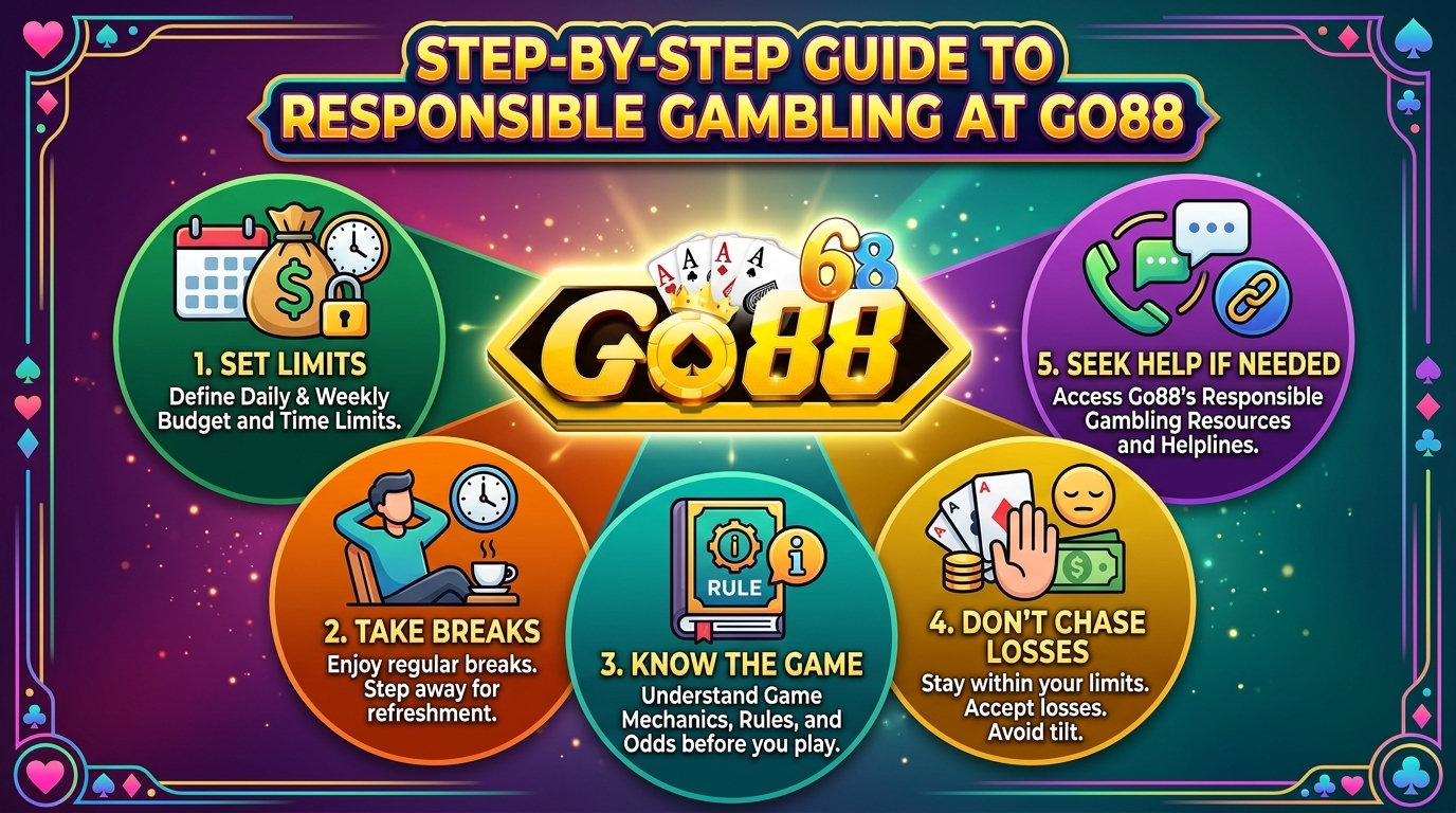 Cá Cược Có Trách Nhiệm Go88 - Hướng Dẫn Chơi Game An Toàn Hướng dẫn cá cược có trách nhiệm
